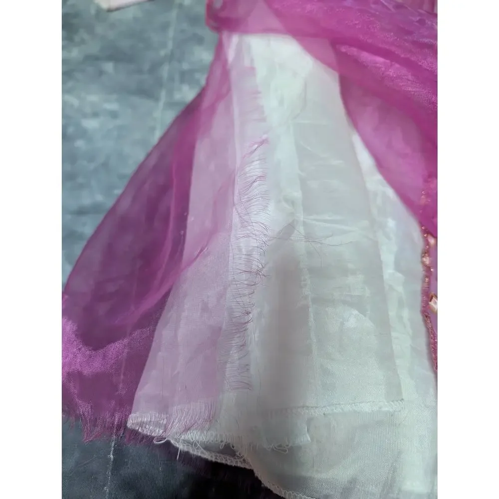 Disney Aurora Sleeping Beauty Princess Dress Halloween Costume Girls S 4-6